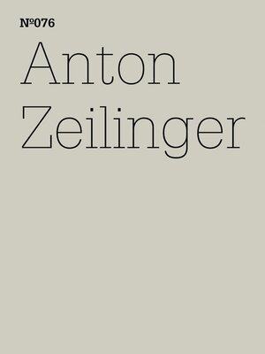 cover image of Anton Zeilinger